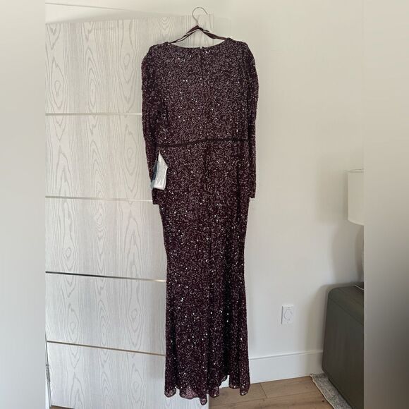 Mac Duggal 5510 Sequin Dress for Prom - Elegant Evening Dress AUTHENTIC - Picture 4 of 9